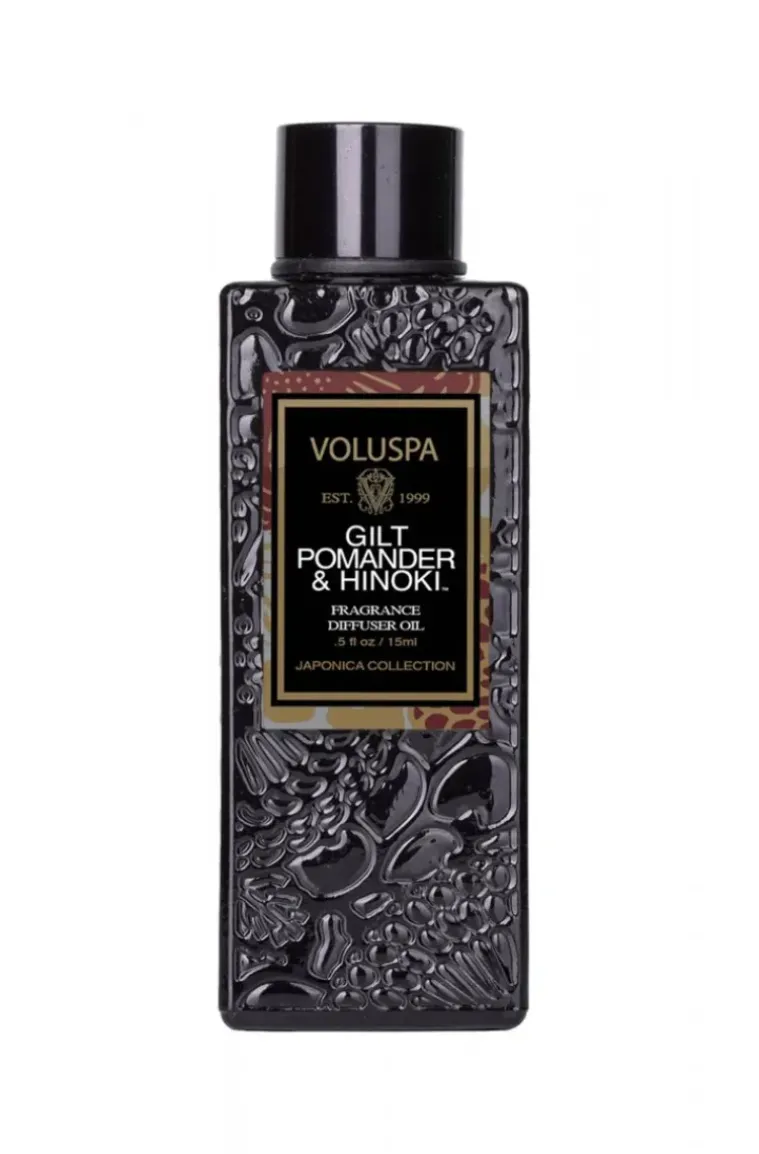Voluspa - Ultrasonic Diffuser Fragrance Oil Gilt Pomander & Hinoki
