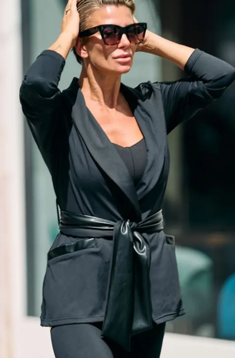 Wallderinska - Edge Blazer Black