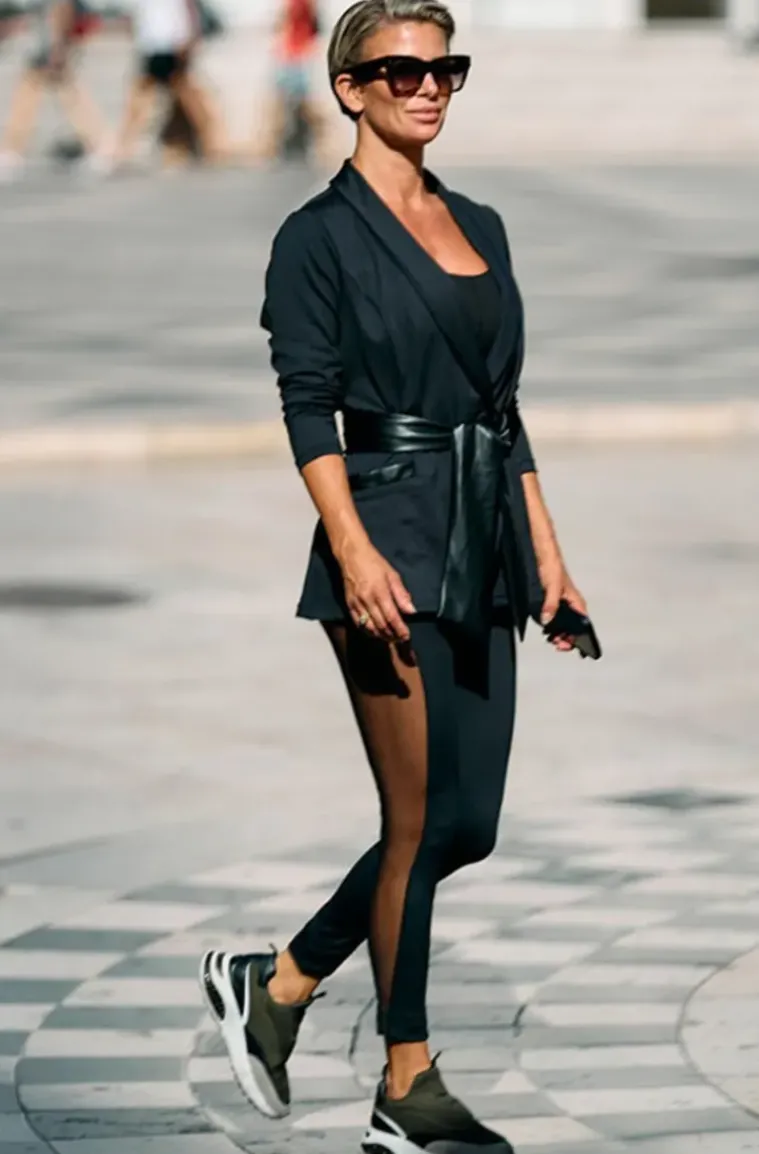 Wallderinska - Edge Blazer Black