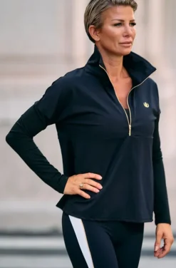 Wallderinska - Edge Half Zip Träningströja