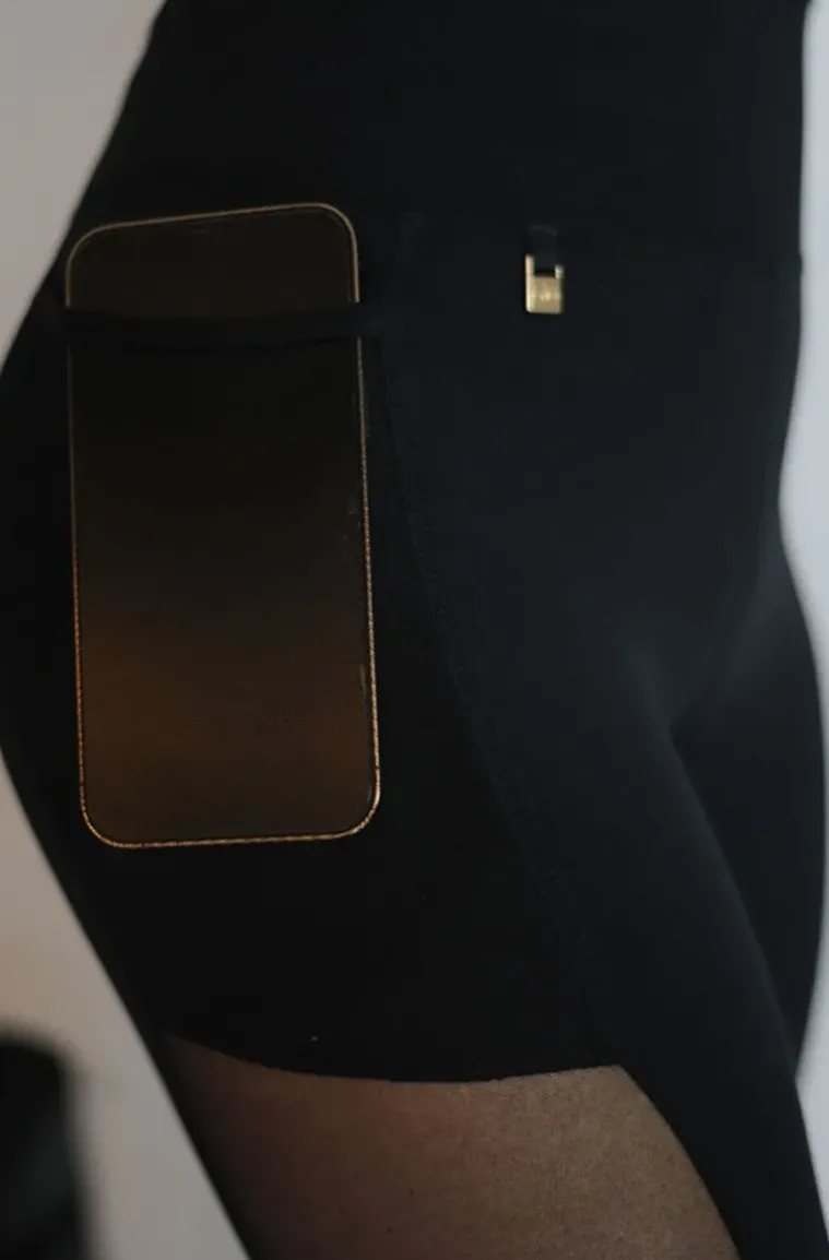 Wallderinska - Edge Mesh Tights Pockets