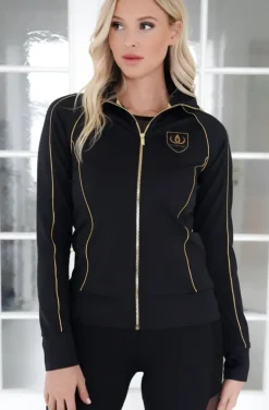 Wallderinska - Goldline Black Jacket - Black/Gold